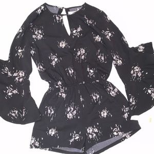 Mudpie Long Sleeve Romper